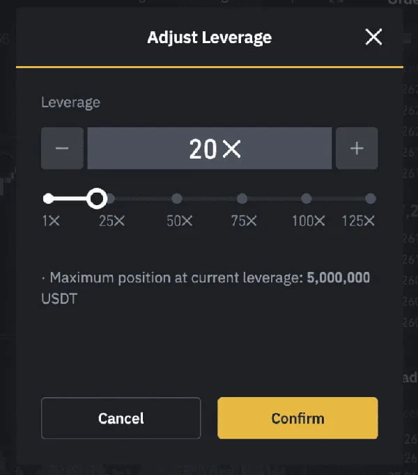 لوریج Leverage یا اهرم در ارز دیجیتال چیست؟ 6 Adjust Leverage استفاده از لوریج در صرافی بایننس