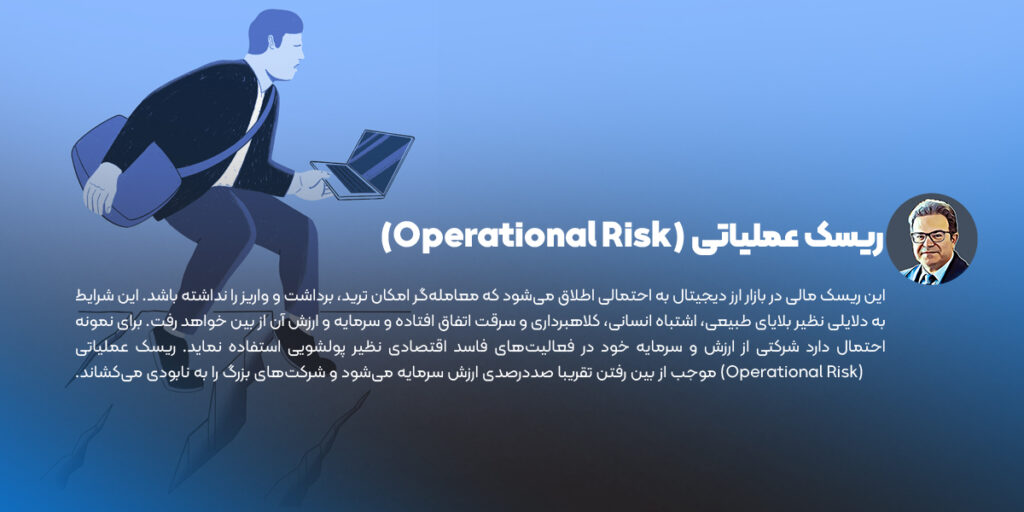 ریسک عملیاتی در بازار ارز دیجیتال