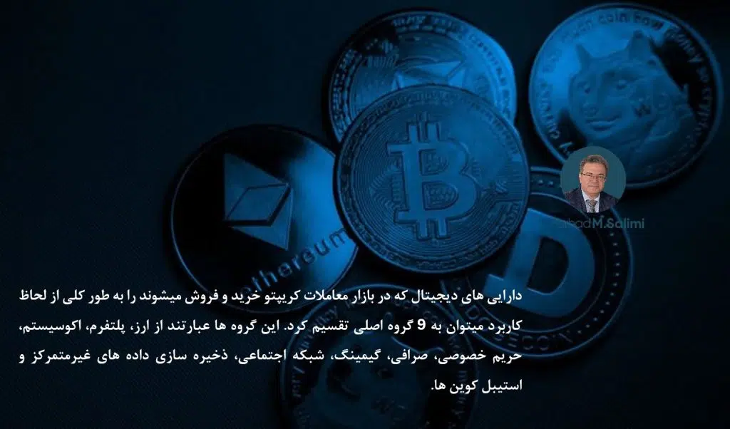 انواع ارز دیجیتال معتبر